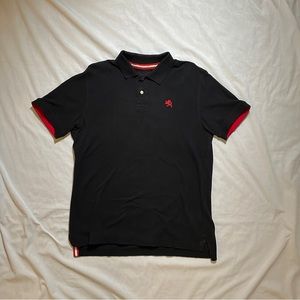 Express Modern Fit Polo Shirt Black Medium
